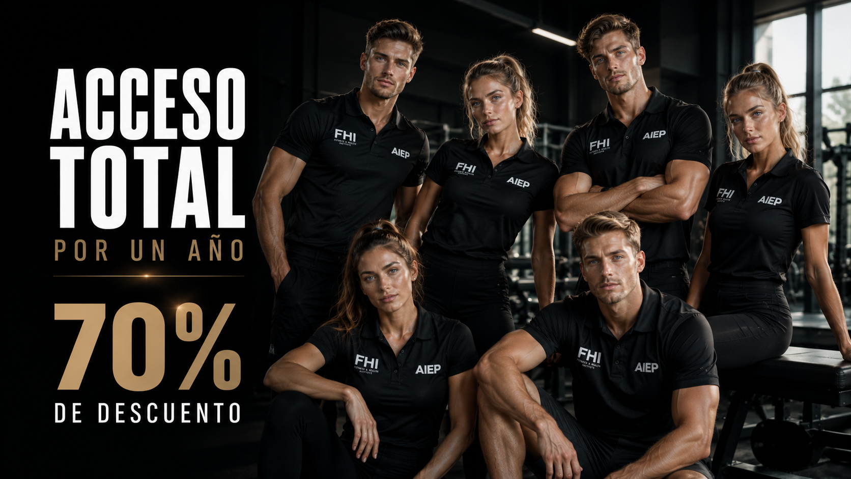 Acceso Total por un año a las formaciones FHI con 70% de descuento